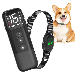 Pink Remote <b>Control</b> Dog Trainer With Color Screen <b>Bark</b> Suppressor For Pet Training One-To-One Model LA931 - Product Image 2