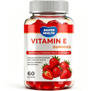 Gummies de Vitamine E OEM/DOM 250mg – Complément Naturel pour la Peau, les Yeux et la Santé Immunitaire – 60 Gummies - Product Image 1