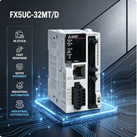 Controlador Lógico Programable FX5UC-32MT/D, 32 E/S, Salida de Transistor, 24VDC, MELSEC iQ-F Slim