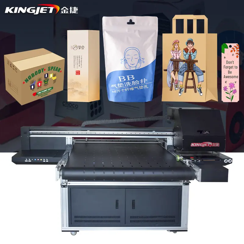 Een Pas Kartonverpakking Printer Breedte 800Mm Kraftpapier Single Pass Golfkarton Doos Inkjet Printer