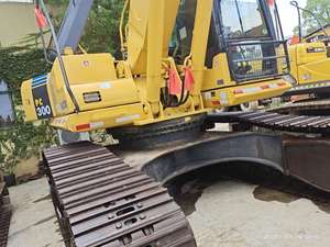 Excavadora sobre orugas Komatsu de 30 toneladas usada, con componentes clave, motor, caja de cambios, bomba de engranajes, cojinete PLC - Product Image 5