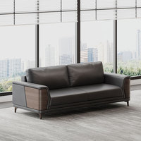 Liyu 1+1+3 sektional hochwertig boss krankenhaus gebrauchtes kommerzielles büro rezeption couch modernes ledersofa möbelset