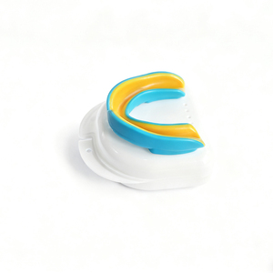 واقي فم رياضي مريح بتصميم طبقتين، واقي أسنان ممتص للصدمات للملاكمة والفنون القتالية المختلطة والفنون القتالية - Product Image 2