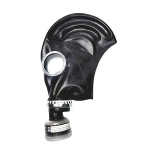 Masker Gas kelangsungan hidup nuklir kustom dengan Filter Gas pernapasan hitam 40mm Masker biokimia GP-5 karet kelas makanan - Product Image 6