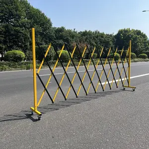 Nova venda de fenda expansível barricada segurança estrada retrátil guardão expansível trava de tráfego