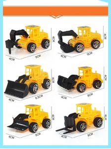 Jouet tracteur pour garçons, 5/6 ensemble, fournitures de décoration de gâteaux, voitures, ornements de poupée <span class=keywords><strong>Oh</strong></span> Baby joyeux anniversaire, pelles à gâteau - Product Image 6