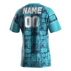 T-shirt de sport à col en V pour homme, motif musculaire, pas cher, maillot de rugby sans couleur – Grande Vente - Product Image 2