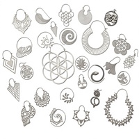 Boucles d'oreilles argent ZONE bijoux argent 925 boucles d'oreilles en laiton plaqué fabricant et fournisseur en gros