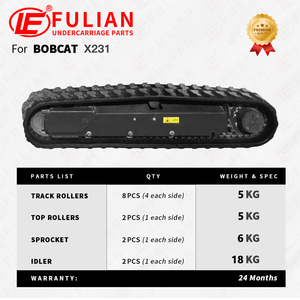 Комплект ходовой части для мини-экскаватора - Product Image 2