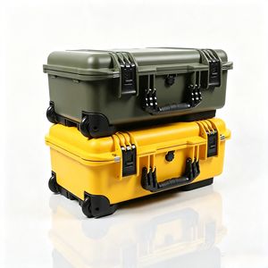 Boîtier de chariot en plastique dur étanche IP67 robuste avec roues pour appareil photo/médecine - Product Image 1