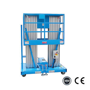 <span class=keywords><strong>Platform</strong></span> Lift Tiang Teleskopik Hidrolik Elektrik 8m 10m 12m 14m dari Aluminium Alloy, Portabel, Tiang Tunggal dan Ganda Vertikal - Product Image 6