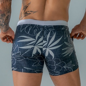 Shorts de Baño para Hombre, de Secado Rápido, con Cordón y Cintura Elástica, para Playa y Natación - Product Image 3