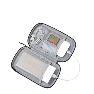 Sac de rangement portable étanche à motif anti-grains avec fermeture éclair pour câble de données, batterie externe, clé USB et écouteurs - Product Image 5