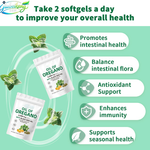 Formula Efficace Estratto di Origano Biologico Integratore Erboristico ad Alta Potenza Capsule Morbide di Origano e Olio di Semi Neri - Product Image 2