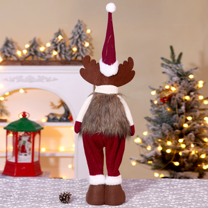 Decoraciones Navideñas para Interiores, Adornos Navideños, Muñecos de Reno Navideños, Muñecos Navideños, Decoraciones Bonitas - Product Image 3