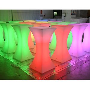 Có thể sạc lại sofa với chiếu sáng nhấp nháy Bar bảng ánh sáng màu sắc thay đổi LED thắp sáng Cocktail bảng cho các bên - Product Image 2