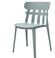 Chaise de salle à manger moderne en plastique, design ergonomique empilable et imperméable, idéale pour appartements et dortoirs, mobilier de maison – Vente directe usine
