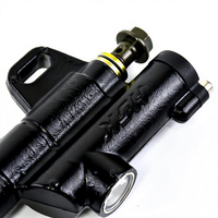 Kit de frein à pied hydraulique arrière en alliage d'aluminium CNC noir pour Sur-Ron Light Bee X Segway X260, prêt à être expédié, amélioration pour moto électrique tout-terrain
