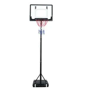 Cheap Outdoor Portable Basketball Hoop 5.5-7.5ft Adjustable Basketball Goal Stand