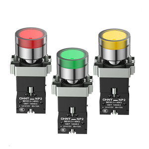 NP2 Series XB2 <b>Push</b> <b>Button</b> <b>Switch</b> with Light Flat <b>Button</b> BW3361 Normally Open BW3462 Normally Closed 220V - Product Image 2
