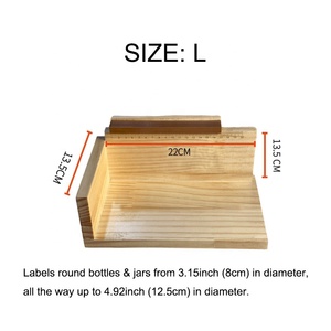 Machine à étiqueter manuelle en bois personnalisable avec LOGO, réglable et haute efficacité, pour bouteilles de bière et de <span class=keywords><strong>vin</strong></span> (vente en gros) - Product Image 4