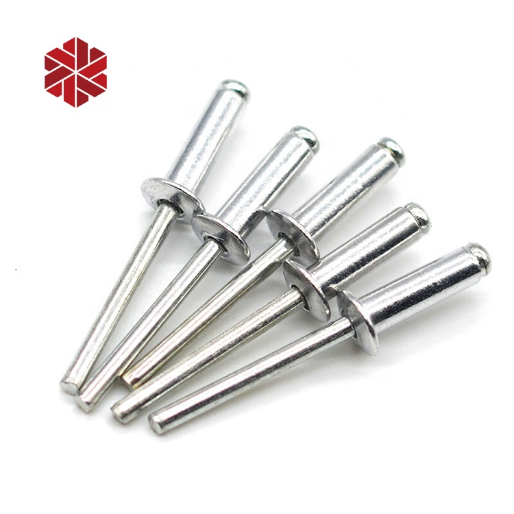 Wholesale Price DIN7337 Titanium Flat Head Push-in Blind Rivets