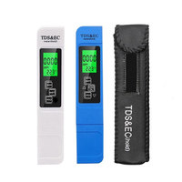 Testeur d'eau Aquarium Test de qualité de l'eau Kit de test d'eau thermomètre de surveillance Tds mètre Medidor Ec mètre équipement de test stylo