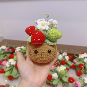 Handmade Amigurumi Stuffed Toy Knit Crochet Doll Baby Toddler Child Stuffed Animals OEM Cheap Wholesale Viet Nam Product - Product Image 2