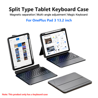 Étui clavier pour OnePlus Pad 3 13,2 pouces, modèle 2025, très vendu - Coque intelligente détachable avec clavier Bluetooth
