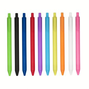 Bolígrafo de Plástico de Alta Calidad, Económico, al por Mayor, Tipo Macaron, de Alta Gama, con Punta de Bola de Colores, para Niños, Material Escolar - Product Image 1