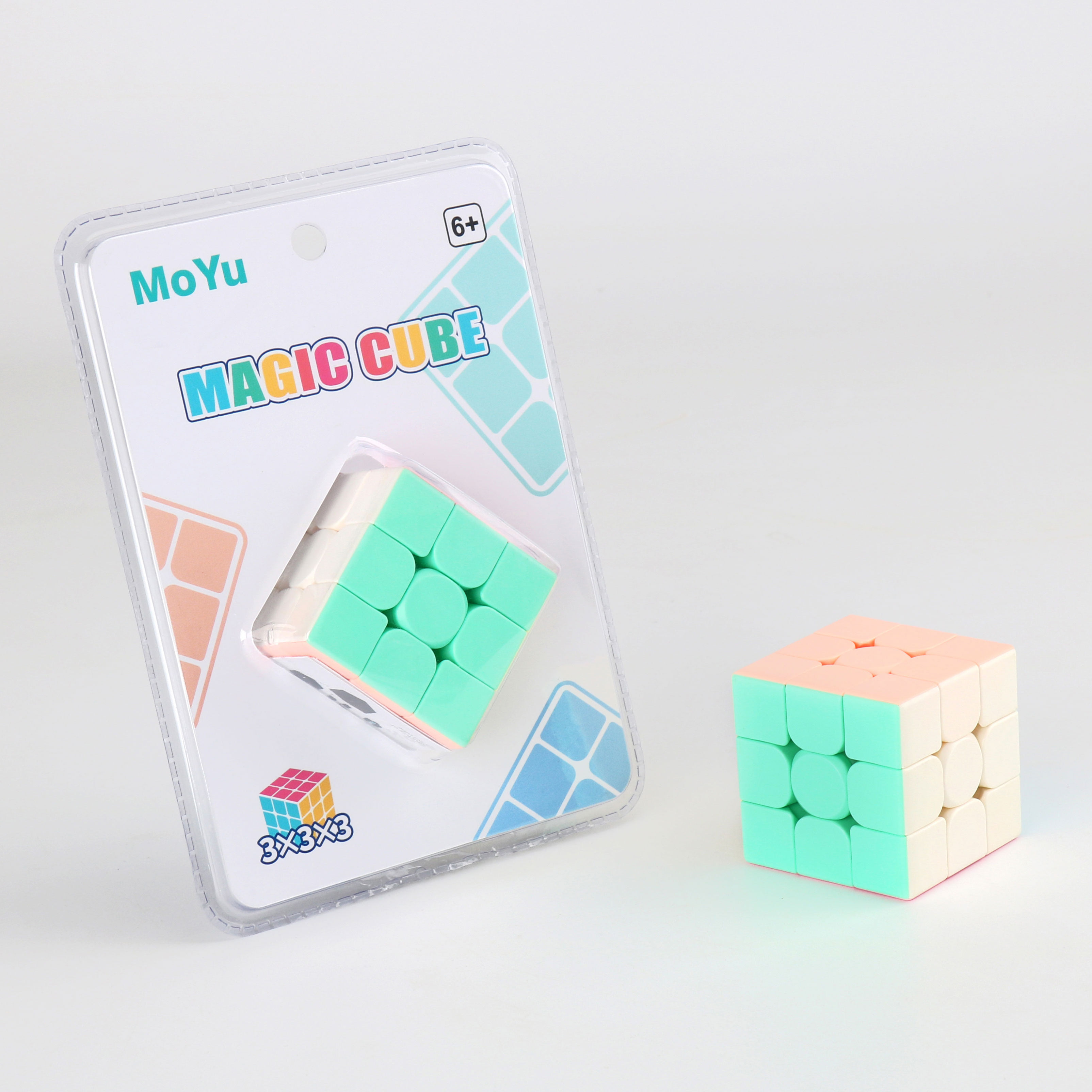 Rompecabezas de cubo mágico 3D, juguetes educativos coloridos para niños,  buenos juegos para niños