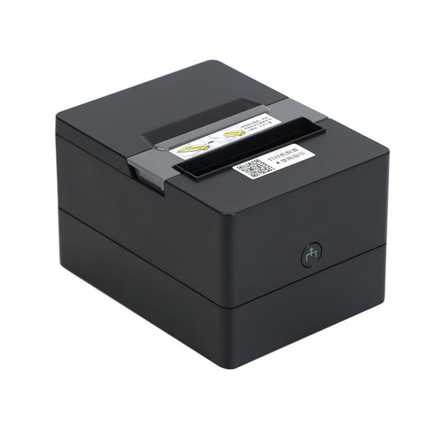 80mm Direct Thermal Receipt Printer High-Speed USB/Ethernet Interface 203dpi Resolution Bill POS Supermarket Hospital Use