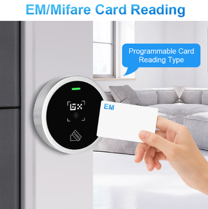 Lector de Códigos QR RFID de 13.56MHz / 125KHz, Escáner de Códigos de Barras 1D 2D y Códigos QR con RS485 y Wiegand para Sistemas de Control de Acceso - Product Image 2