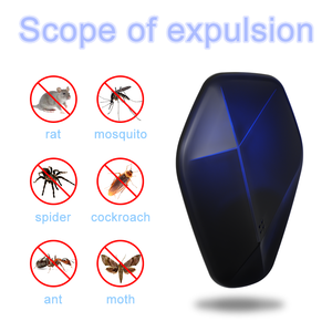 Siêu âm Pest <span class=keywords><strong>Repeller</strong></span> trong nhà điện tử Chuột scare thiết bị với cắm điện nguồn cắm kiểm soát dịch hại - Product Image 4