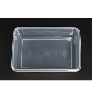 Clear Plastic Food Storage Containers Pp Material Box With Lid For Fridge