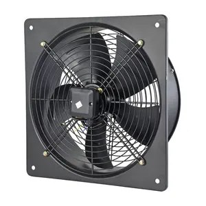 Ventilador de escape para camión de alimentos, ventilador de flujo axial de 200mm, ventilador de ventilación industrial montado en la pared, para el exterior de la casa