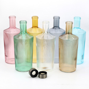 Bouteilles en verre pulvérisatrices <span class=keywords><strong>de</strong></span> 500 ml, 750 ml, 1000 ml, couleur et forme personnalisées pour spiritueux, vin, whisky, vodka, brandy, <span class=keywords><strong>tequila</strong></span> – Bouteilles vides en verre silex - Product Image 6