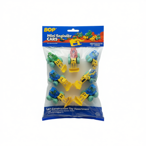 ชุดของเล่นรถก่อสร้างขนาดเล็กสำหรับเด็ก บรรจุภัณฑ์ BOPP แบบคละแบบ - Product Image 2