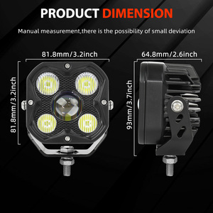 <span class=keywords><strong>Projecteur</strong></span> de travail <span class=keywords><strong>LED</strong></span> 40W 3 pouces à faisceau large et lumineux pour <span class=keywords><strong>tracteur</strong></span>, lampe de travail <span class=keywords><strong>LED</strong></span> robuste IP68 12V pour <span class=keywords><strong>tracteur</strong></span> - Product Image 6