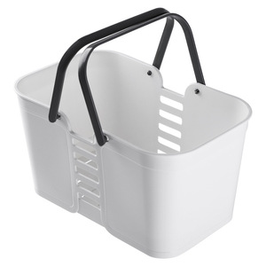 Simple Style Handheld <b>Storage</b> Basket for Student Dormitory <b>Bathing</b> Supplies Bathroom Toiletries Organization - Product Image 1