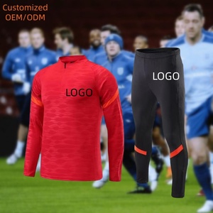 Ventes en gros de survêtements personnalisés avec logo, survêtements à séchage rapide, ensembles de sweats à capuche et pantalons de survêtement unisexes respirants - Product Image 1