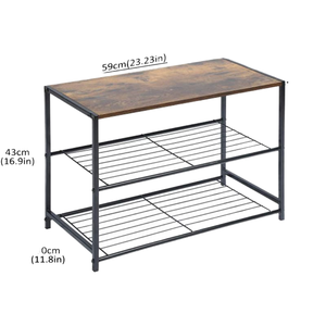 Sheeraz International Home Furniture Modern Multi-layer Iron <b>Shoe</b> <b>Storage</b> Display Rack Door Organizer Stand Freestanding 12-13 - Product Image 1