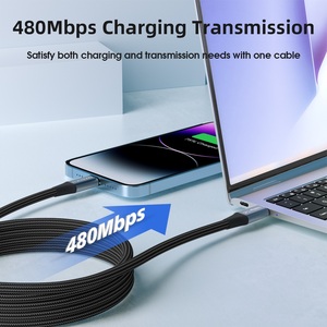 ESEEKGO ES-C100 USB-C ถึง USB-C 100W/6A 1M/3.3FT ไนลอนสายชาร์จข้อมูลแบบเร็วป้องกันการแตกหักสำหรับสมาร์ทวอทช์คอมพิวเตอร์หูฟัง - Product Image 4