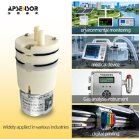 Micro-pompe à air industrielle, pompe à air à micro-diaphragme de qualité médicale, faible interférence et sans huile, adaptée aux analyseurs de gaz