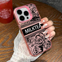 Overlord Tea Princess Marque à la mode Étuis de téléphone portable en TPU Couverture complète pour Apple 15 Pro Max 14/13/12 Cross-border XR Feel