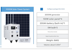 800W-2000W High Capacity Portable Power Station With <b>Plug</b> Solar Generation System Quick <b>Charge</b> & Outdoor Use Mobile Power Hot Se - Product Image 5