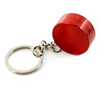 Porte-clés Mini Broyeur à Herbes Personnalisé avec Logo pour Cadeau Promotionnel Accessoires de Fumeur Pièces Détachées Broyeur Métallique Multicolore avec Logo Personnalisé