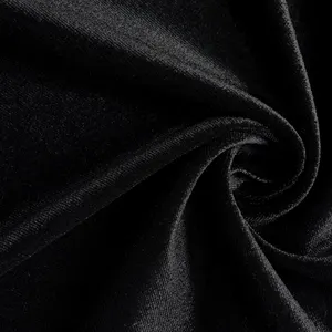 Hochwertiges supermühses koreanisches Velour 100 % Polyester Warp Seidenseidenstoff für Kleid Damenbekleidung