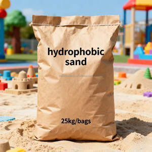 الرمال السحرية لا تحصل على رطب أبدًا-g لعب حسي مذهل للأطفال أنشطة داخلية غير سامة رمال كارهة للماء - Product Image 4