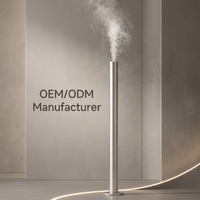 Nouveau diffuseur d'arômes intelligent électrique pour climatisation, machine à parfum OEM à grande couverture, rechargeable sans fil, CE CB pour centre commercial et bureau